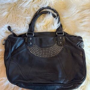 Liebeskind Black Studded Shoulder Bag